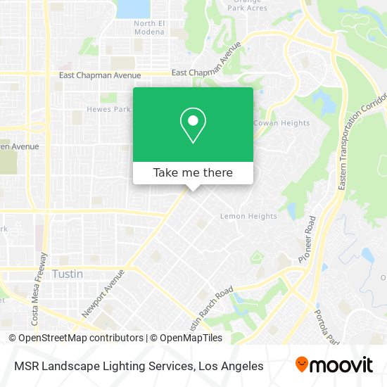 MSR Landscape Lighting Services map