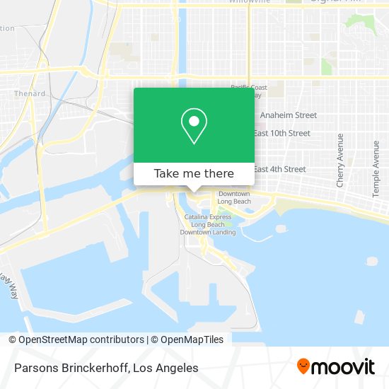 Mapa de Parsons Brinckerhoff