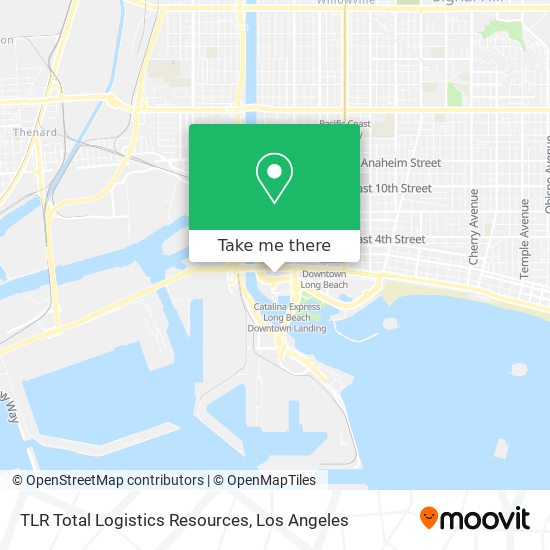 Mapa de TLR Total Logistics Resources