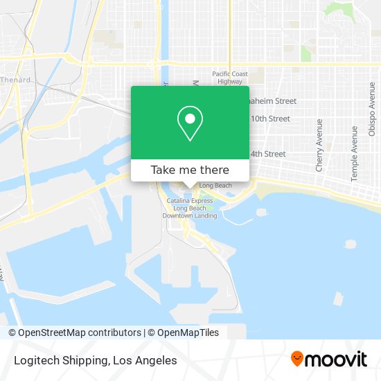 Mapa de Logitech Shipping