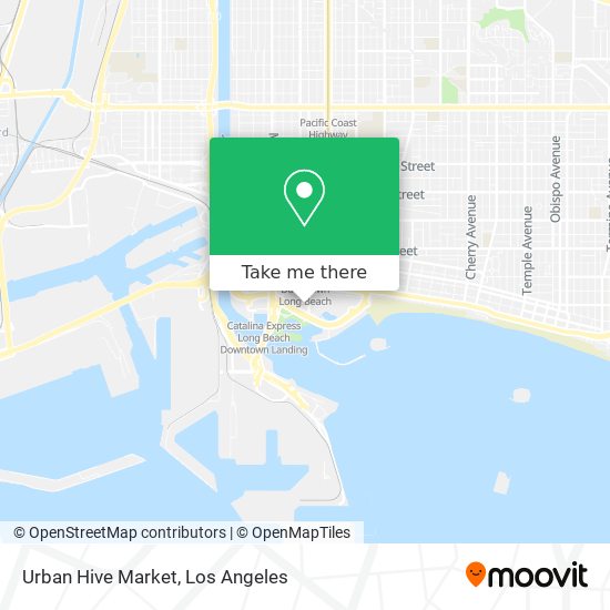 Urban Hive Market map