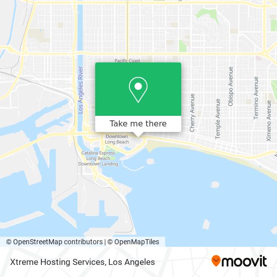 Xtreme Hosting Services map
