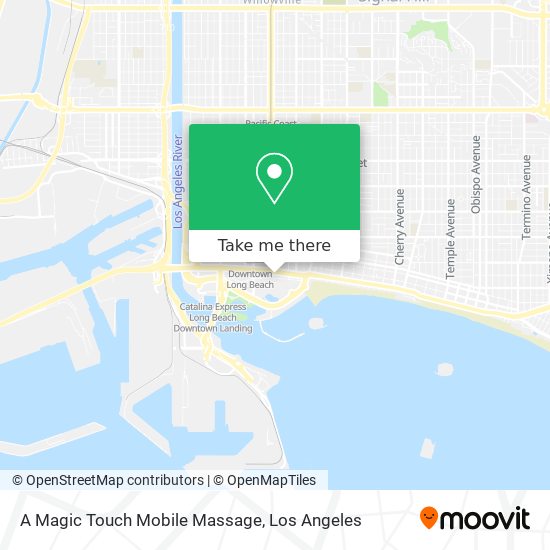 Mapa de A Magic Touch Mobile Massage