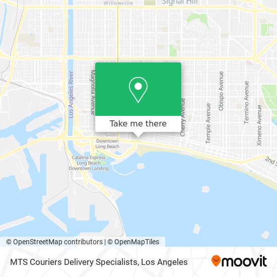 MTS Couriers Delivery Specialists map