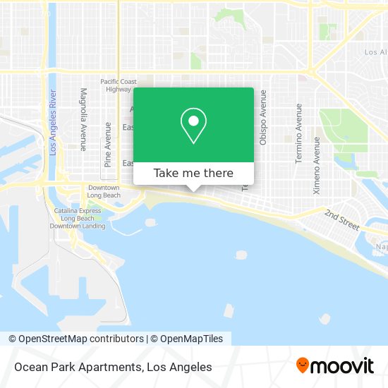 Mapa de Ocean Park Apartments