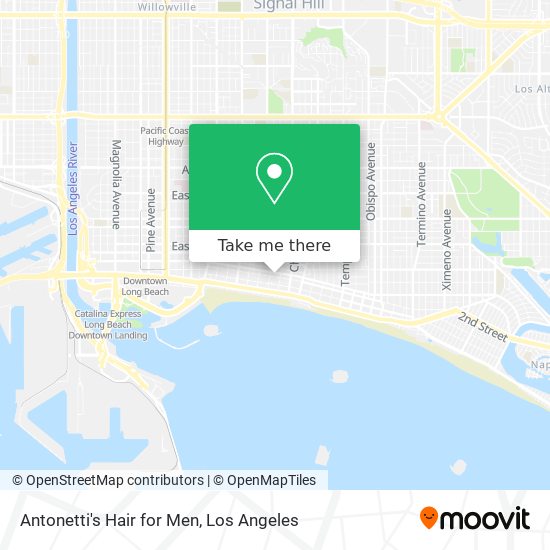 Antonetti's Hair for Men map