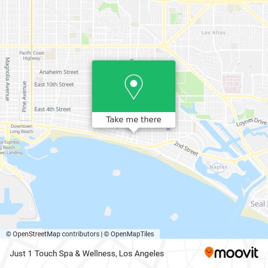 Mapa de Just 1 Touch Spa & Wellness