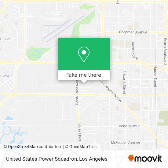 Mapa de United States Power Squadron