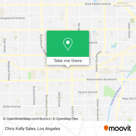 Mapa de Chris Kelly Sales