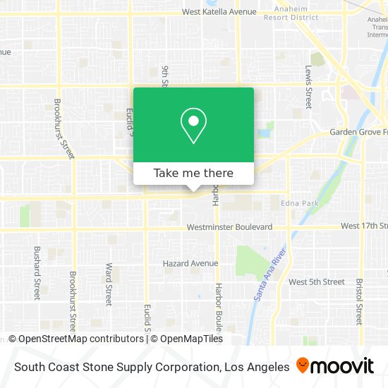 South Coast Stone Supply Corporation map