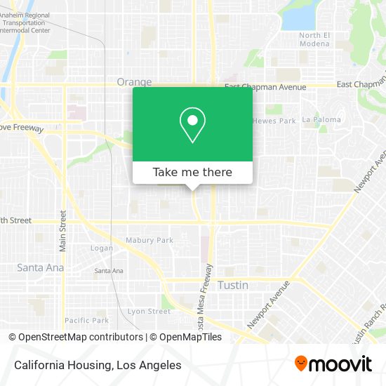 California Housing map