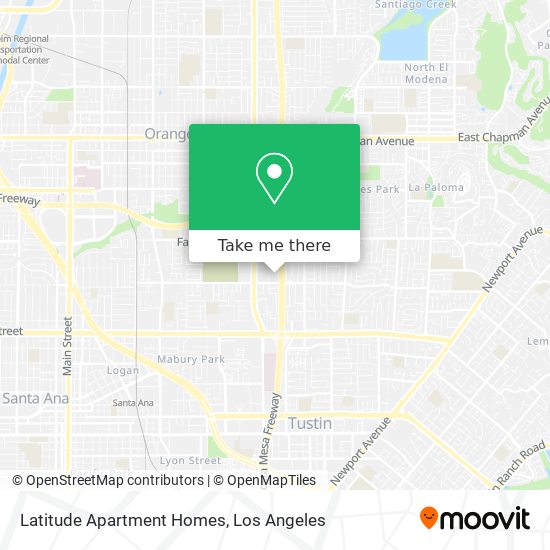 Latitude Apartment Homes map