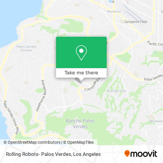 Mapa de Rolling Robots- Palos Verdes