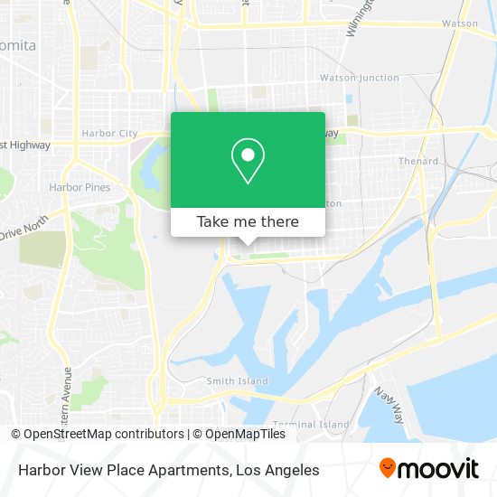 Mapa de Harbor View Place Apartments