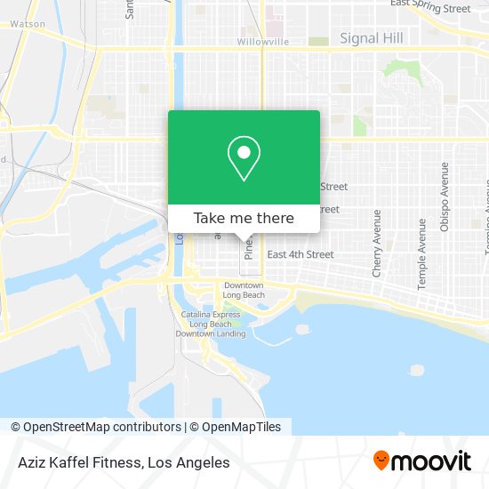 Mapa de Aziz Kaffel Fitness