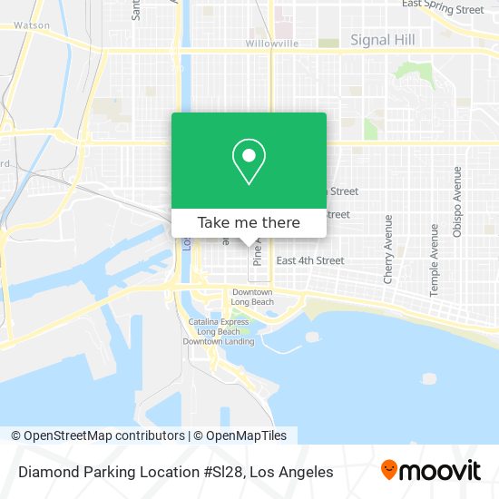 Diamond Parking Location #Sl28 map