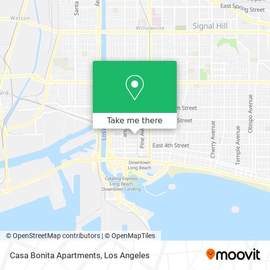 Casa Bonita Apartments map