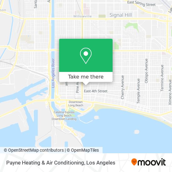 Mapa de Payne Heating & Air Conditioning