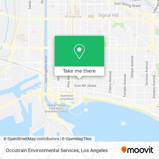 Occutrain Environmental Services map