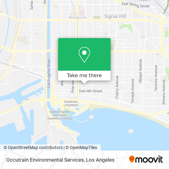 Occutrain Environmental Services map