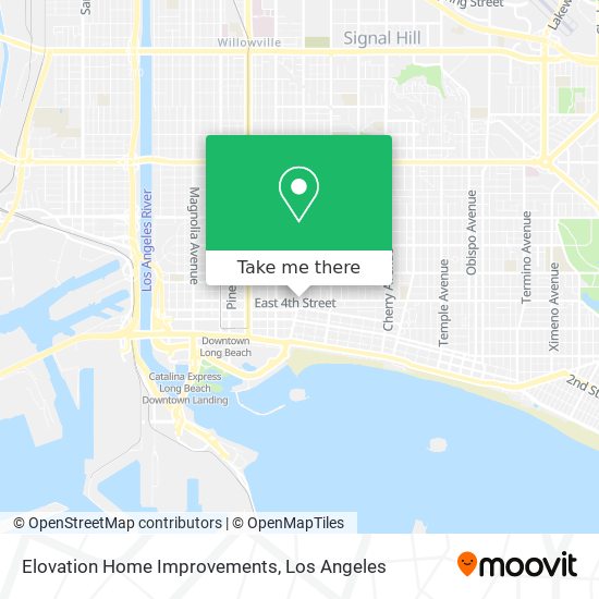 Elovation Home Improvements map