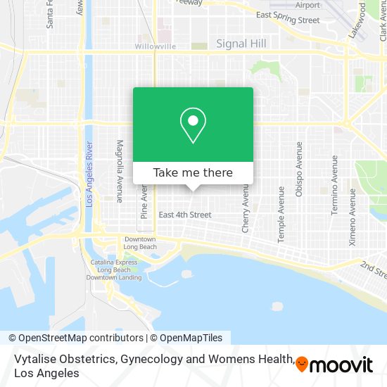 Vytalise Obstetrics, Gynecology and Womens Health map