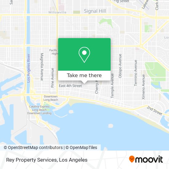 Rey Property Services map