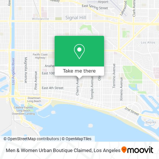 Mapa de Men & Women Urban Boutique Claimed
