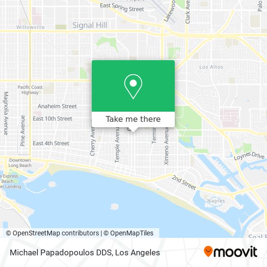 Mapa de Michael Papadopoulos DDS