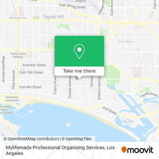 Mapa de Mylifemade Professional Organizing Services