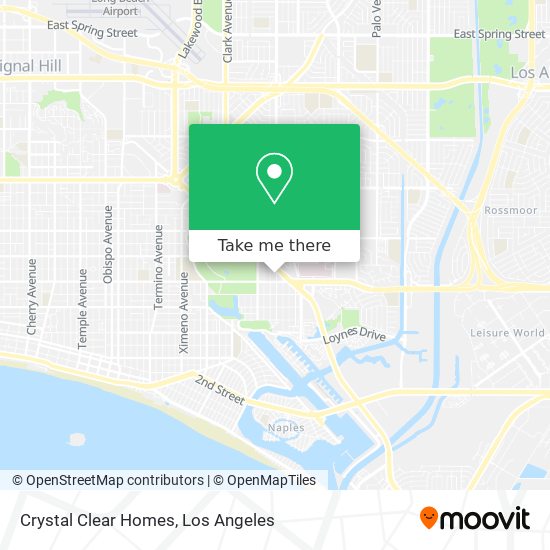 Crystal Clear Homes map