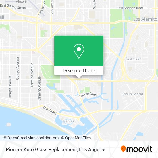 Pioneer Auto Glass Replacement map