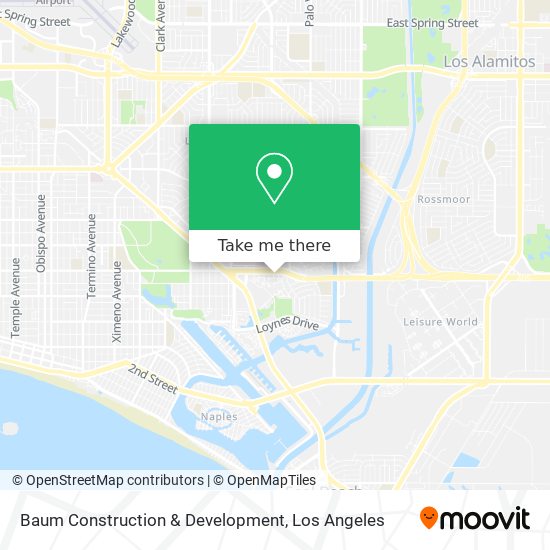 Baum Construction & Development map