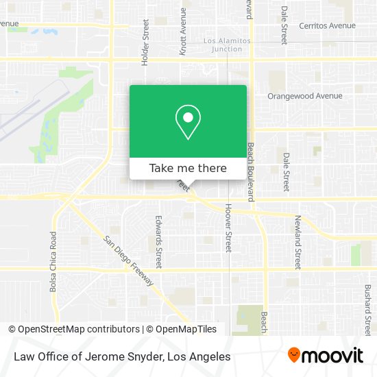 Law Office of Jerome Snyder map