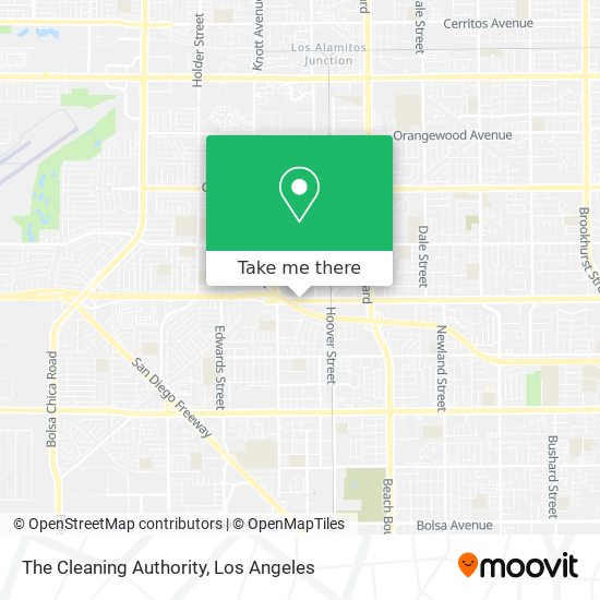 The Cleaning Authority map