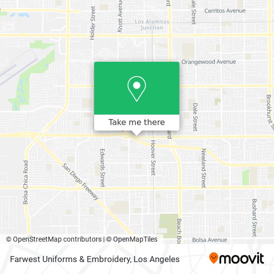 Farwest Uniforms & Embroidery map