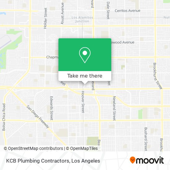 KCB Plumbing Contractors map