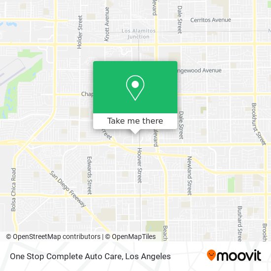 One Stop Complete Auto Care map