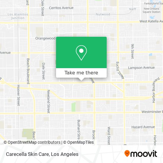 Mapa de Carecella Skin Care