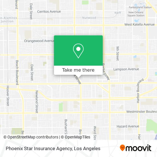 Mapa de Phoenix Star Insurance Agency