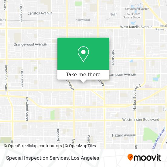 Special Inspection Services map