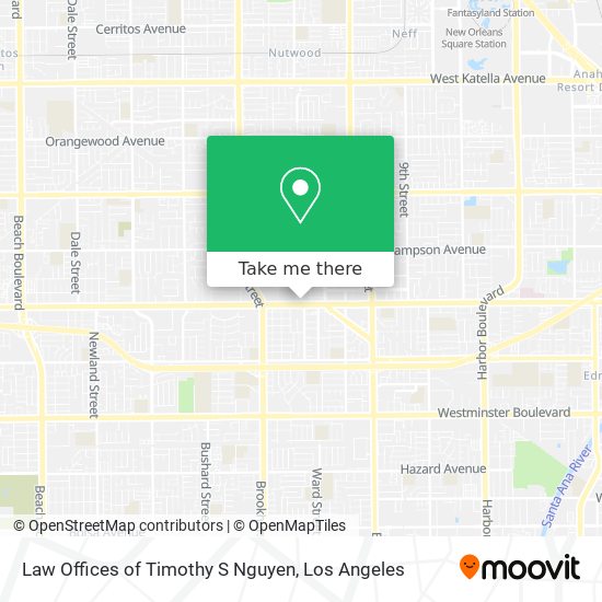 Mapa de Law Offices of Timothy S Nguyen