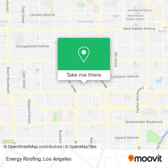 Mapa de Energy Roofing