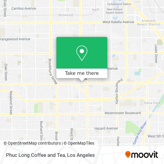 Phuc Long Coffee and Tea map