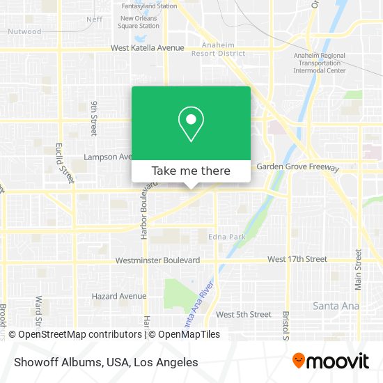 Mapa de Showoff Albums, USA