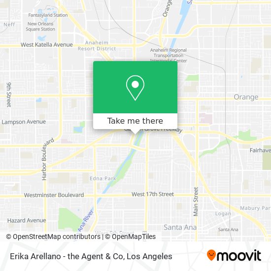 Erika Arellano - the Agent & Co map