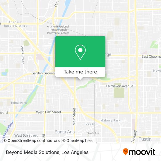 Beyond Media Solutions map