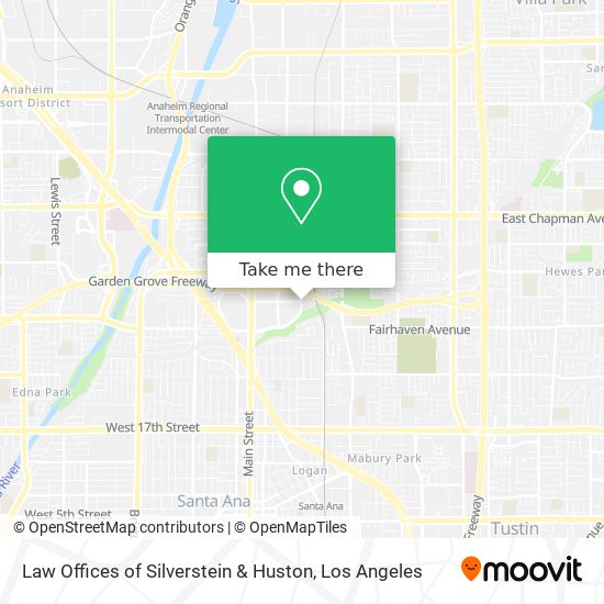 Mapa de Law Offices of Silverstein & Huston