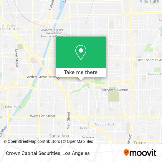 Crown Capital Securities map