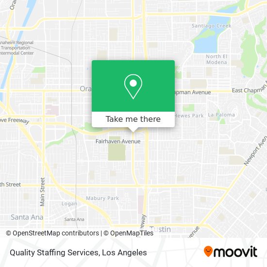 Mapa de Quality Staffing Services